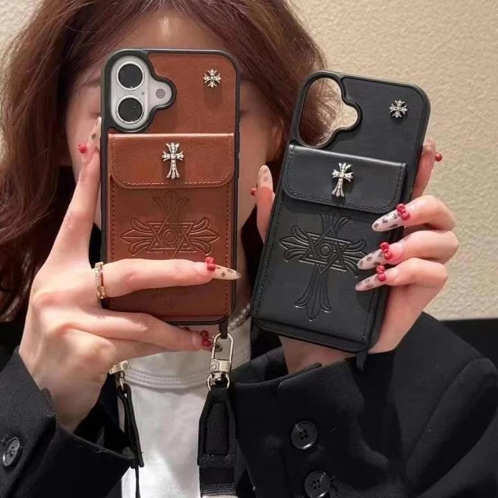 chrome hearts iphone16 携帯 ケース スマホ ショルダー