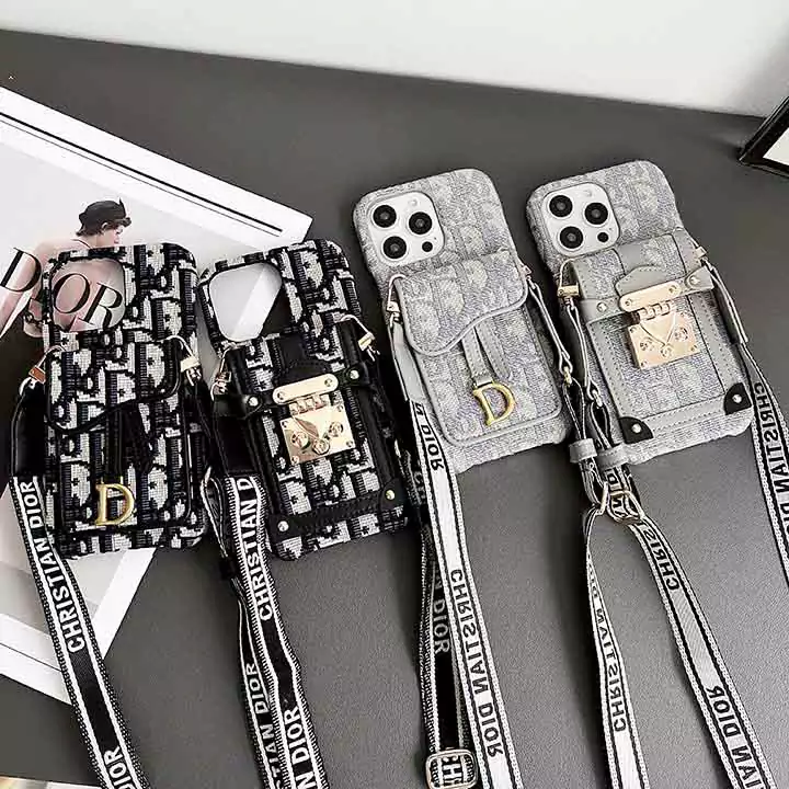 DIOR アイフォン16斜めがけケース