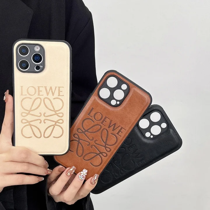 ロエベ iPhone17 Air ケース レザー