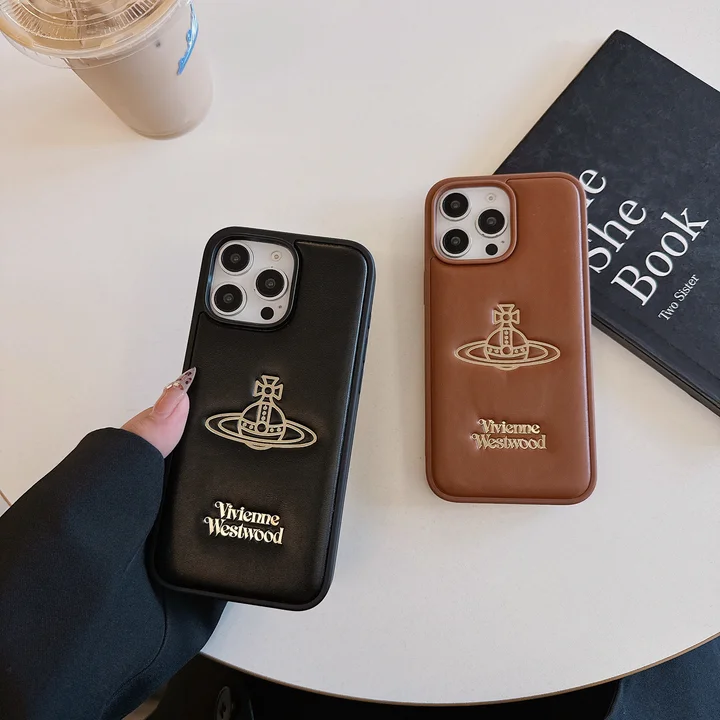 ヴィヴィアンiphone17pro携帯ケース 本革 レザー