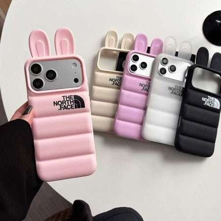 ノースフェイス ダウンジャケットiphone17ケース