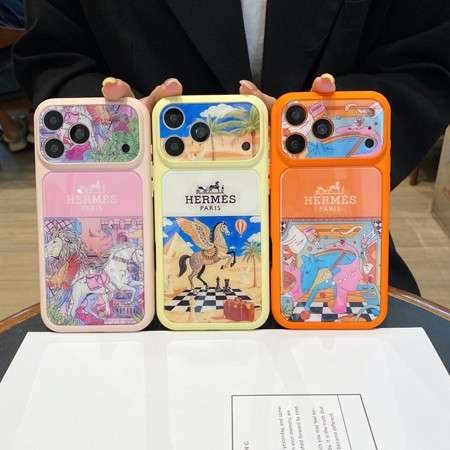 エルメス 馬柄 iphone17 pro maxスマホケース