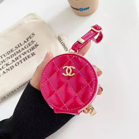 CHANEL AirPods 4/3/2ファスナーケース 革製 レディース丸型 イヤホンケース 7色 スタイル ハイブランド シャネルマークエアーポッズ 4/3/2 proカバー 軽量 携帯便利