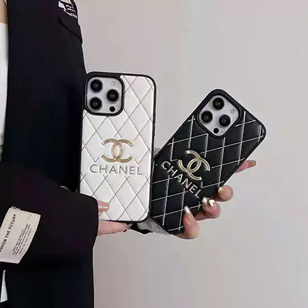 シャネル iphone 16 ケースシープスキン chanel風 カバー
