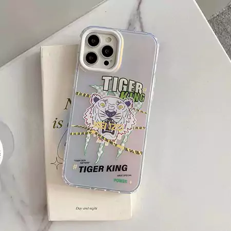 ケンゾー iphone 16 15 14 スマホケース タイガー柄 アイホン11 ケンゾー 携帯ケース