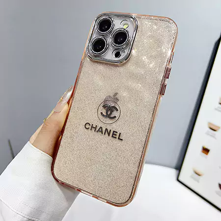 キラキラ シャネル風 iphone16ケース