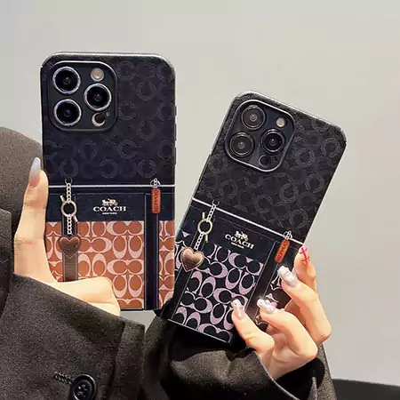 コーチ iphone 16 15 スマホケース アイホン 15 革 coach アイホン 15