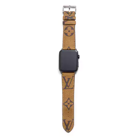 アップル ウォッチ バンド ヴィトン ベルト Louis Vuitton Apple Watch Series 6/7/8対応 ウォッチ交換ベルト レザーバンド 腕時計ベルト お洒落 男女適用