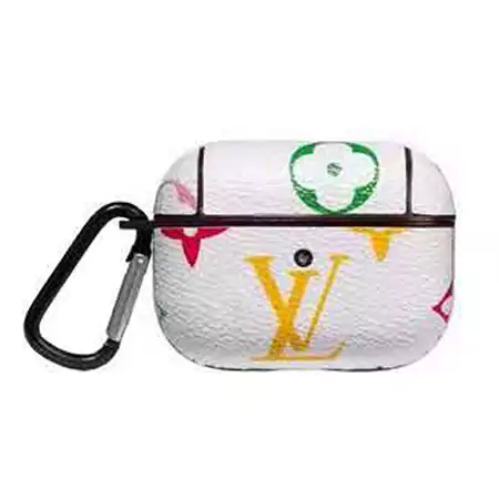 大人気ルイビトンairpods 3/2/1ケースサフィアーノレザー おしゃれ ブランド LV aiprods3 エアポッドプロ ケース滑り止め ペンダント付き メンズ レデイース 流行り海外販売