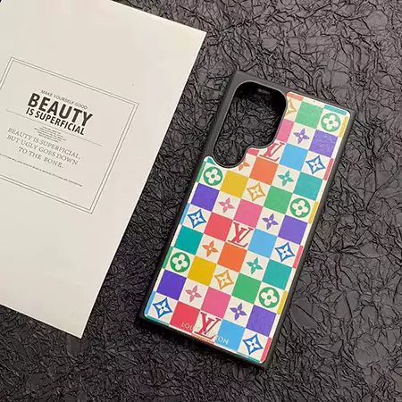 Galaxy s24 ケース ルイヴィトン 風