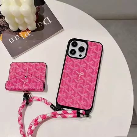 ゴヤール iphone16 スマホケース アイフォーン 15 皮製 ゴヤール風 アイフォーン 15