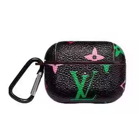 大人気ルイビトンairpods 3/2/1ケースサフィアーノレザー おしゃれ ブランド LV aiprods3 エアポッドプロ ケース滑り止め ペンダント付き メンズ レデイース 流行り海外販売