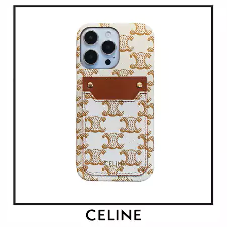 セリーヌアイホン15スマホケース皮製