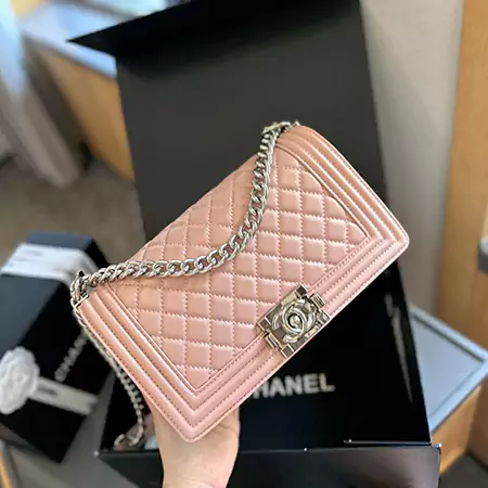 ブランドCHANEL Leboy ショルダーバッグ