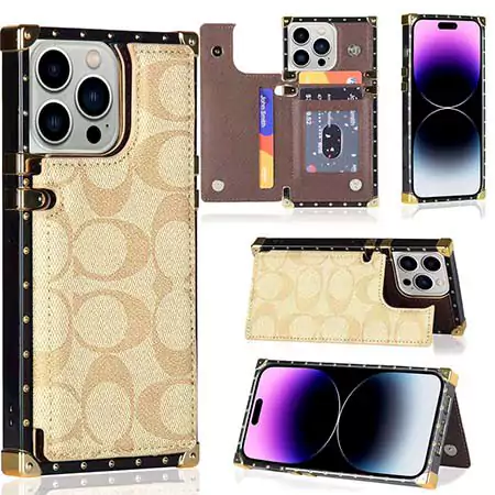 コーチ iphone 16 スマホケース coach アイフォーン14pro max全面保護携帯ケース