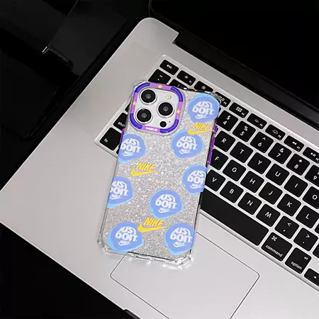 ハイブランド ナイキ iphone 16 15 14 携帯 ケース tpu キラキラ おしゃれ 流行り 人気 nike 16 plus 16 pro 16 pro max スマホケース 