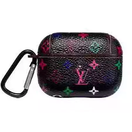 大人気ルイビトンairpods 3/2/1ケースサフィアーノレザー おしゃれ ブランド LV aiprods3 エアポッドプロ ケース滑り止め ペンダント付き メンズ レデイース 流行り海外販売