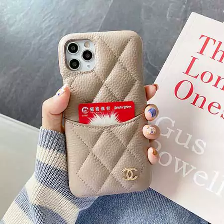 シャネル 本革 アイホン 15plus スマホケース