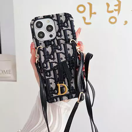 DIOR アイフォン16斜めがけケース