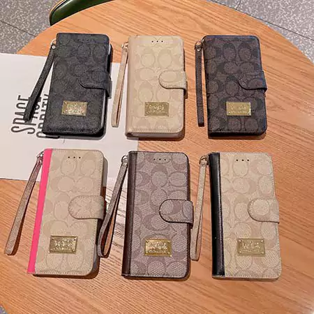ハイブランドコーチ iphone 16スマホケース レザー アイホン 15 