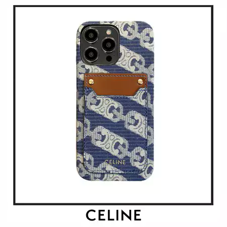 セリーヌアイホン15スマホケース皮製