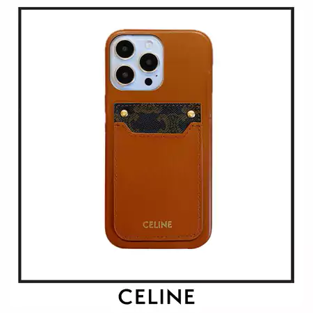 セリーヌアイホン15スマホケース皮製