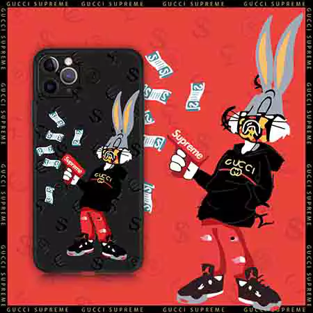 ブランド シュプリーム iphone 16 15 携帯 ケース 花柄 アニメ 黒 薄い tpu おしゃれ 新作 流行り 男性 