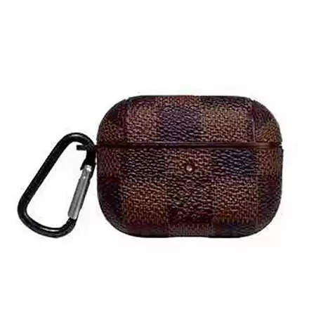 大人気ルイビトンairpods 3/2/1ケースサフィアーノレザー おしゃれ ブランド LV aiprods3 エアポッドプロ ケース滑り止め ペンダント付き メンズ レデイース 流行り海外販売