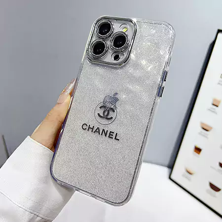 キラキラ シャネル風 iphone16ケース