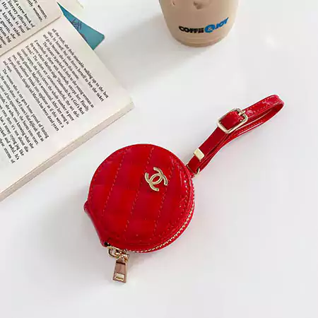 CHANEL AirPods 4/3/2ファスナーケース 革製 レディース丸型 イヤホンケース 7色 スタイル ハイブランド シャネルマークエアーポッズ 4/3/2 proカバー 軽量 携帯便利