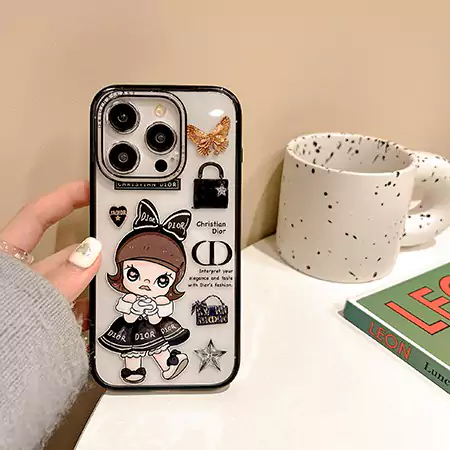 シャネルiphone15 plusケースクリア