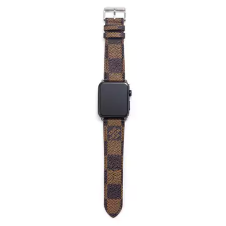 アップル ウォッチ バンド ヴィトン ベルト Louis Vuitton Apple Watch Series 6/7/8対応 ウォッチ交換ベルト レザーバンド 腕時計ベルト お洒落 男女適用