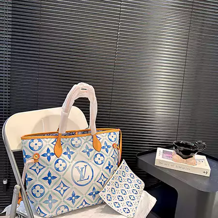 ブランド LV バッグ ルイヴィトン ネヴァーフル MM トートバッグ モノグラムコーラル レザー ブランド バッグ LV  大容量 LV 肩掛けバッグ 人気 海外販売