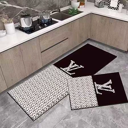 LV キッチンマット 2点セット