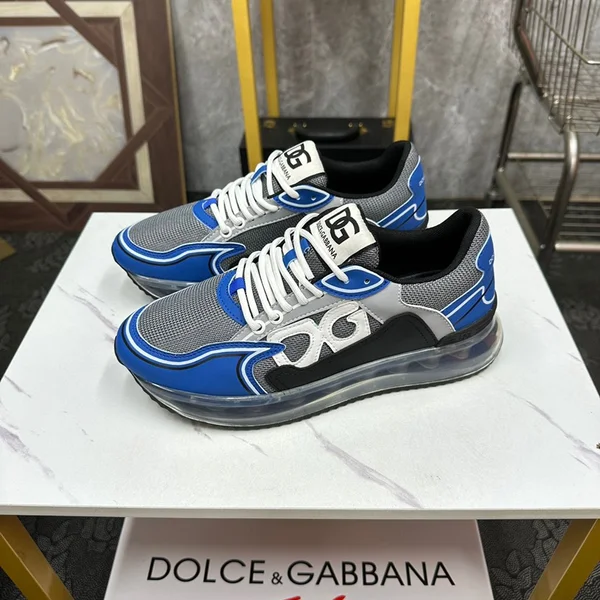 Dolce&Gabbanaロゴパッチ スニーカー