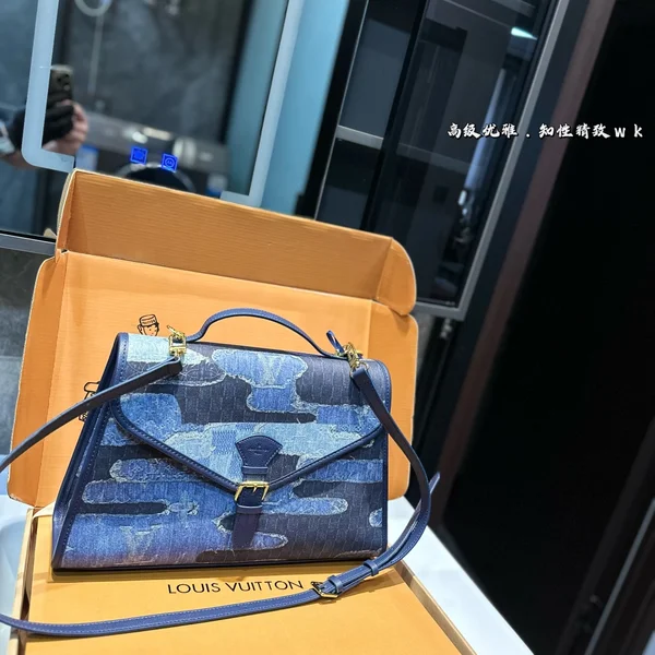 LV風デニムナースバッグ