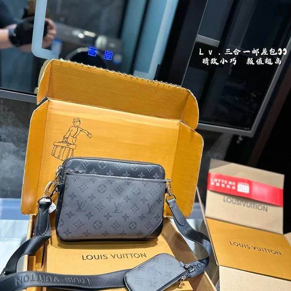 LVメンズメッセンジャーバッグ