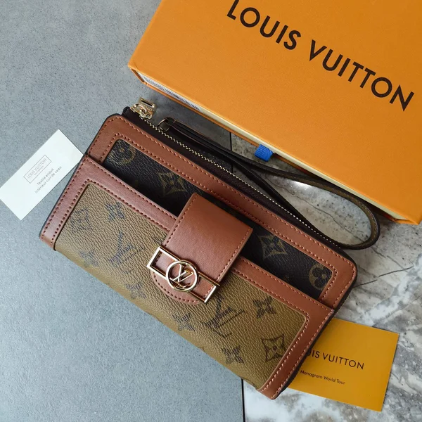 ルイヴィトン ドーフィーヌ ジッピー ウォレット