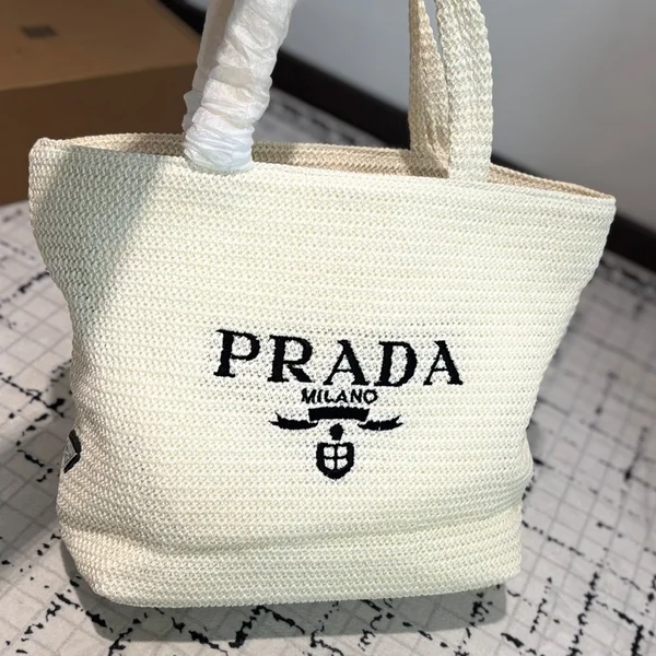 PRADAトートバッグ カゴバッグ