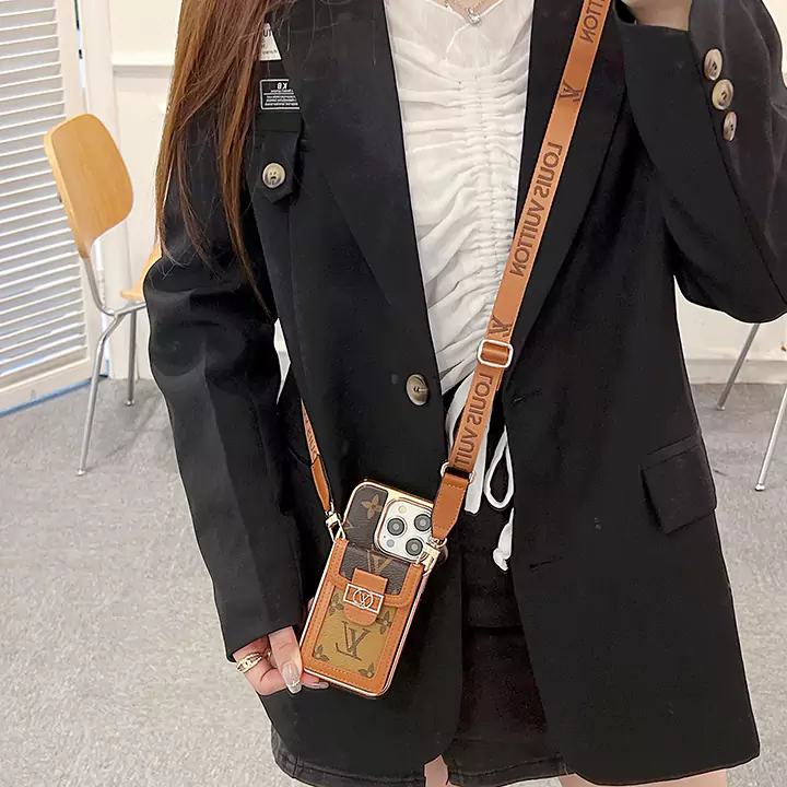 LV アイフォーン16 proケース 背面ポケット
