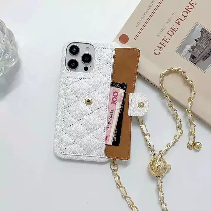 chanel iphone16 pro maxケースチェーン