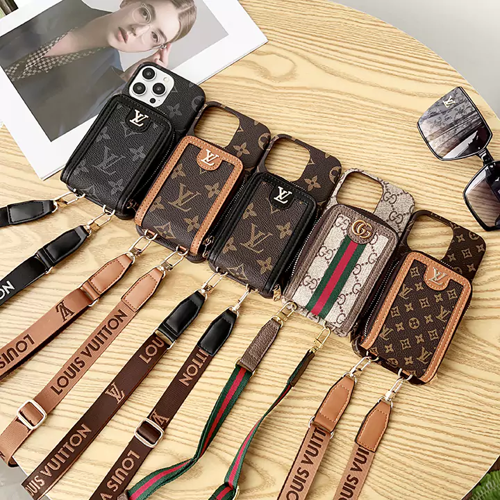 【エレガント ▪モノグラム】ルイヴィトン iphone 16 スマホケース vuitton× グッチ ジッパーカードホルダー アイフォン 16 ケース -peazaka