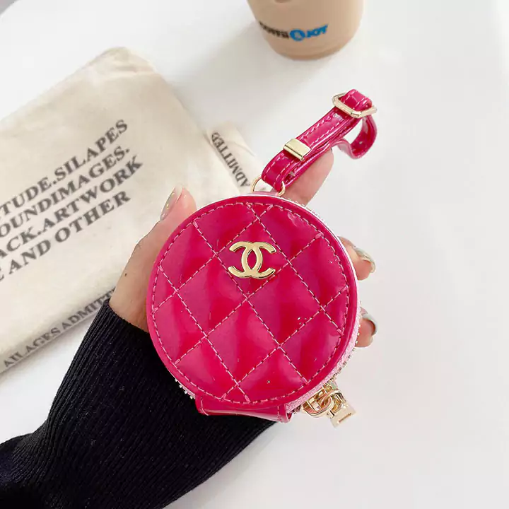 CHANEL AirPods 4/3/2ファスナーケース 革製 レディース丸型 イヤホンケース 7色 スタイル ハイブランド シャネルマークエアーポッズ 4/3/2 proカバー 軽量 携帯便利