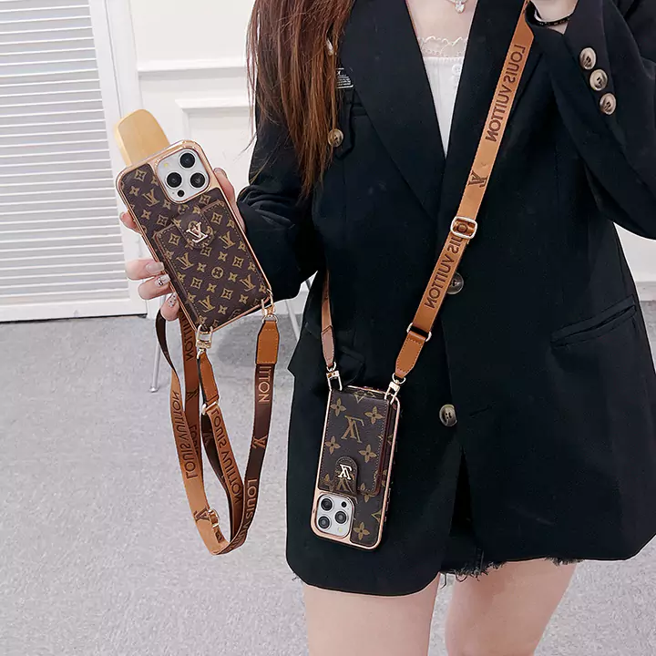 ヴィトン首から掛けられるショルダーストラップ付きアイフォーン 16 16 pro ケース