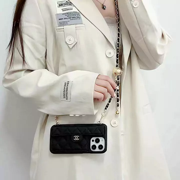 chanel iphone 16 plusケース 女の子 斜め掛け