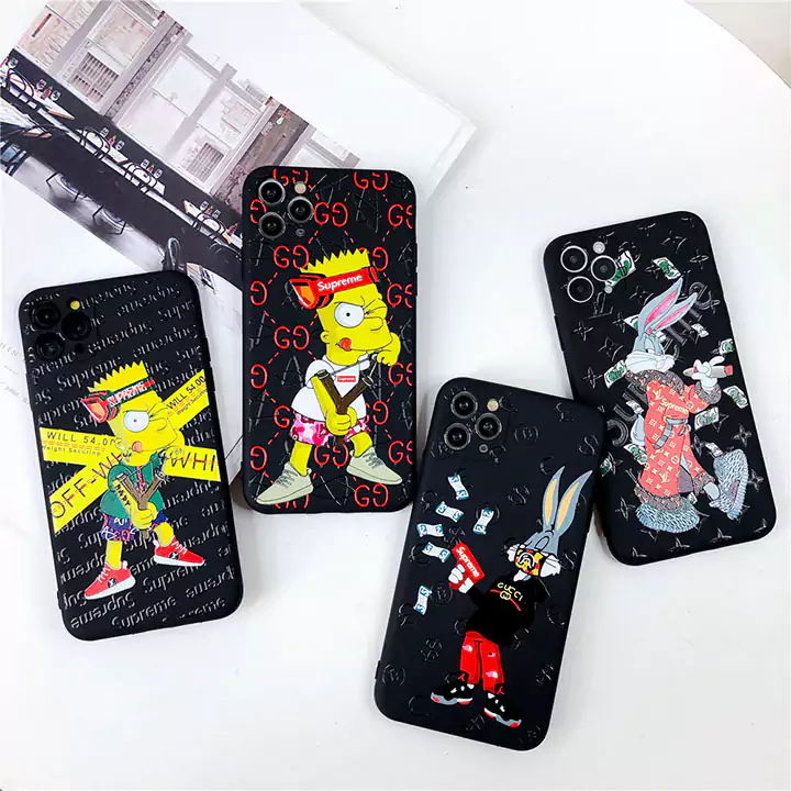 ブランド シュプリーム iphone 16 15 携帯 ケース 花柄 アニメ 黒 薄い tpu おしゃれ 新作 流行り 男性 