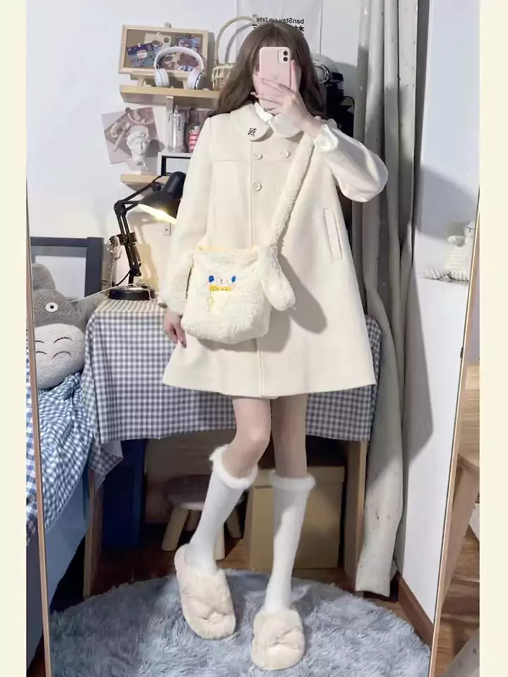 オシャレウールコート