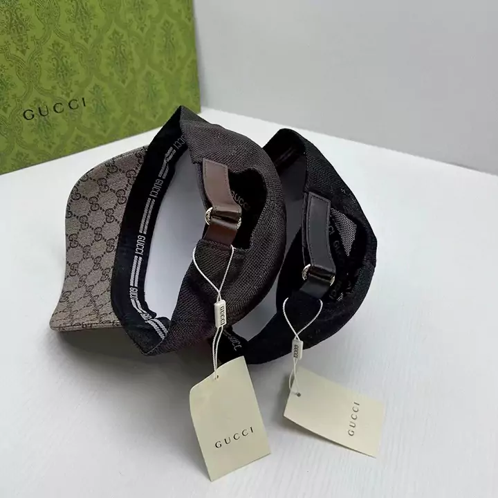 ブラックベースボールキャップ gucci