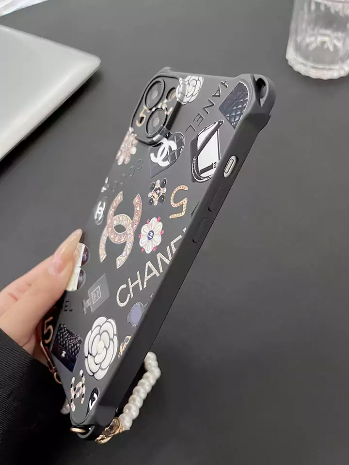高级 チェーン 付き シャネル iphone 16 15 14 ケース 