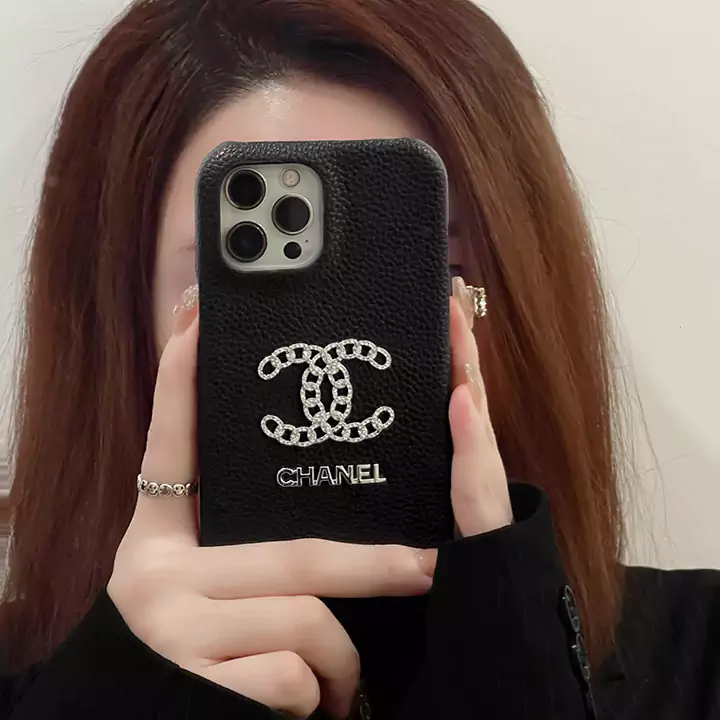 ラインストーン付き アイホン 15 ultra ケース chanel シャネル